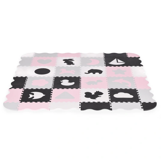 Foam Mat with Fence Puzzle Ball Pit 36 Pieces ECOTOYS