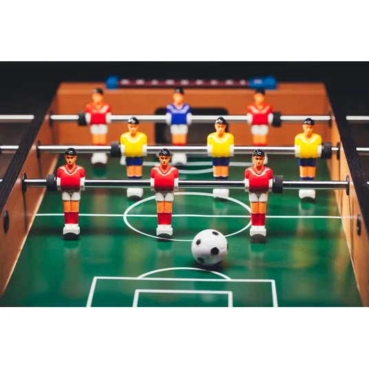 Table football 69x35 cm wooden table football game ECOTOYS