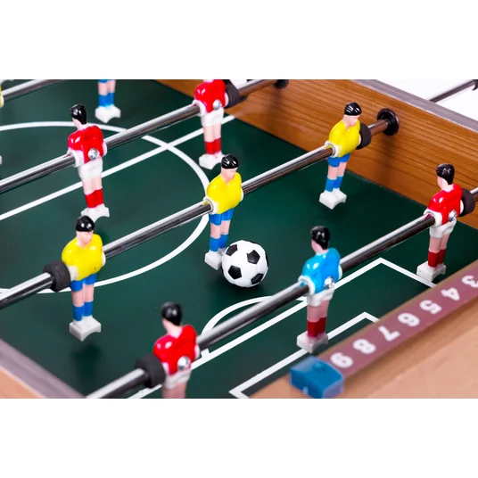 Table football 69x35 cm wooden table football game ECOTOYS