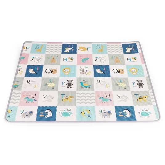 Foam Play Mat for Children Educational Double-Sided Rollable Alphabet ECOTOYS