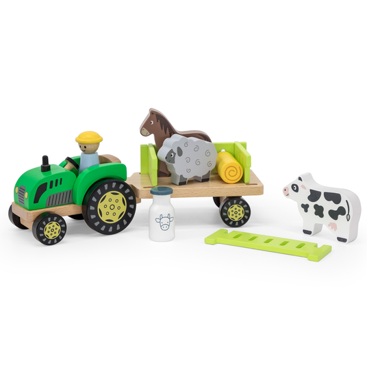 VIGA Puidust traktor Loomade talu Kodutalu
