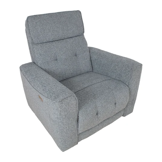 Tugitool BOSCO elektriline recliner 99x94xH102cm, sinakashall