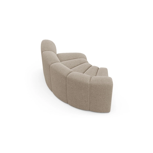 Modul Corner, "Lupine", 1 Seat, 185x95x70, Dark Beige