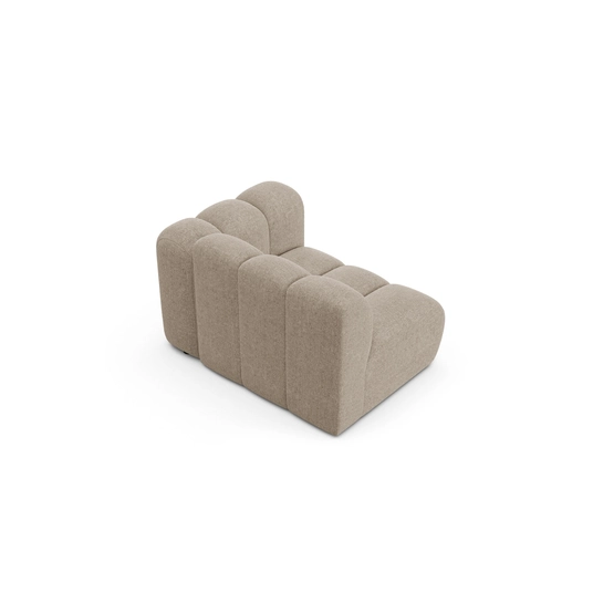 Modul Right, "Lupine", 1 Seat, 115x95x70, Dark Beige