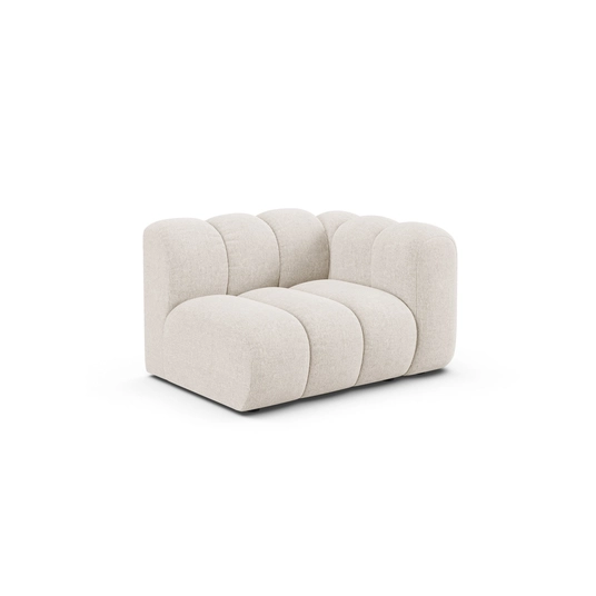 Modul Right, "Lupine", 1 Seat, 115x95x70, Light Beige