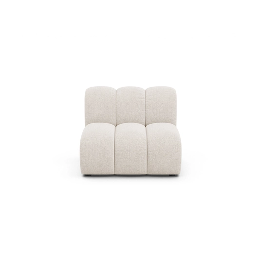 Modul Armless, "Lupine", 1 Seat, 92x95x70, Light Beige