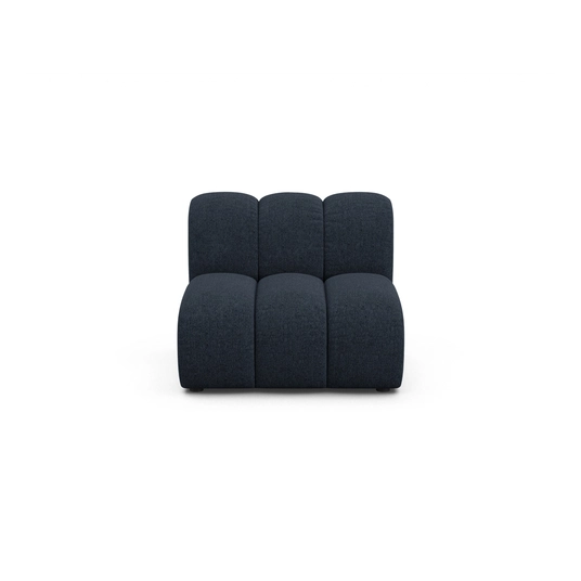 Modul Armless, "Lupine", 1 Seat, 92x95x70, Navy Blue