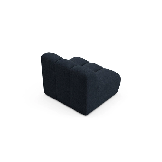 Modul Armless, "Lupine", 1 Seat, 92x95x70, Navy Blue