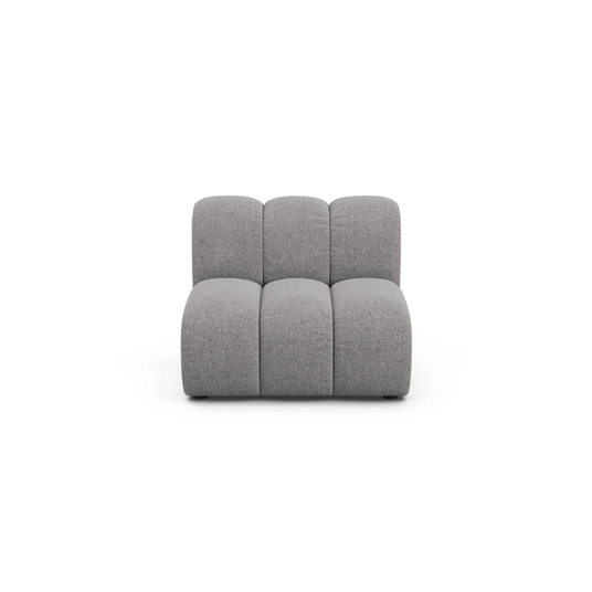 Modul Armless, "Lupine", 1 Seat, 92x95x70, Light Grey