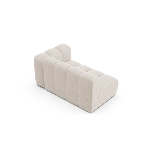 Right Modular Sofa, "Lupine", 2 Seats, 145x95x70, Light Beige