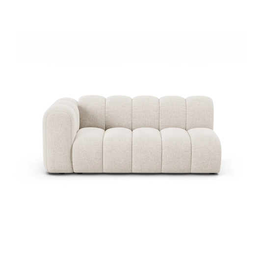 Left Modular Sofa, "Lupine", 3 Seats, 175x95x70, Light Beige