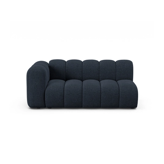 Left Modular Sofa, "Lupine", 3 Seats, 175x95x70, Navy Blue