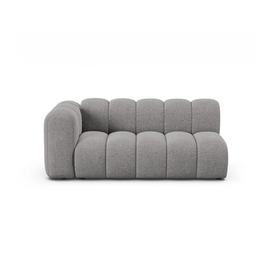 Left Modular Sofa, "Lupine", 3 Seats, 175x95x70, Light Grey