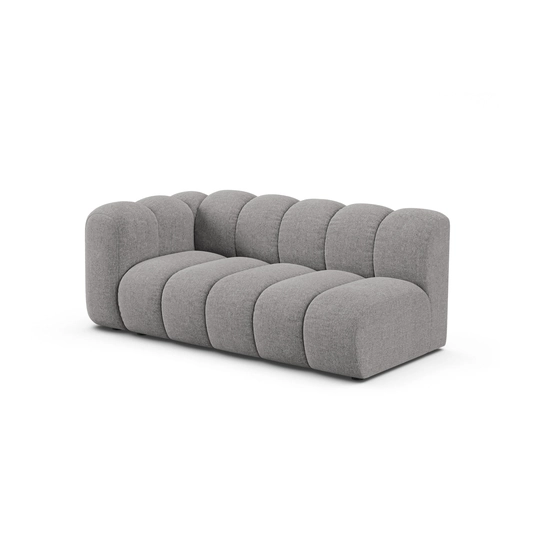 Left Modular Sofa, "Lupine", 3 Seats, 175x95x70, Light Grey
