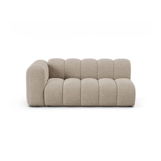 Left Modular Sofa, "Lupine", 3 Seats, 175x95x70, Dark Beige