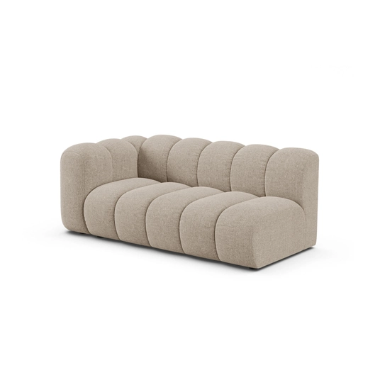 Left Modular Sofa, "Lupine", 3 Seats, 175x95x70, Dark Beige