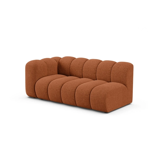 Left Modular Sofa, "Lupine", 3 Seats, 175x95x70, Brick