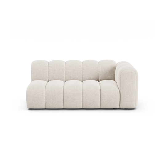 Right Modular Sofa, "Lupine", 3 Seats, 175x95x70, Light Beige