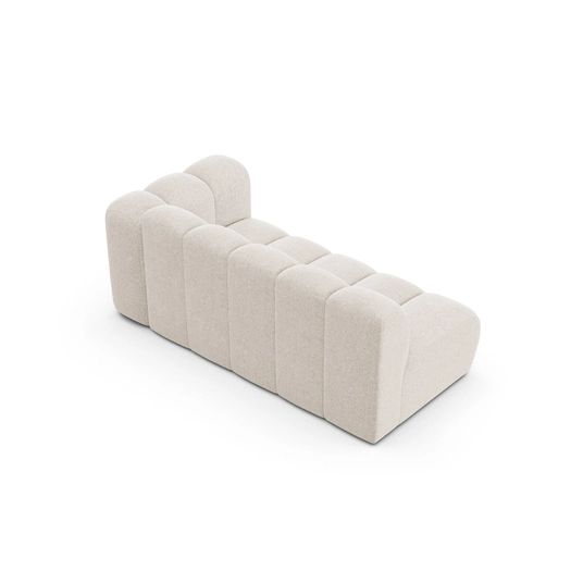 Right Modular Sofa, "Lupine", 3 Seats, 175x95x70, Light Beige
