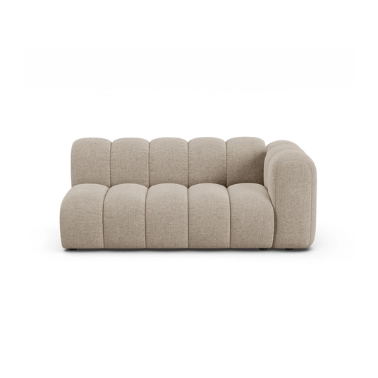 Right Modular Sofa, "Lupine", 3 Seats, 175x95x70, Dark Beige
