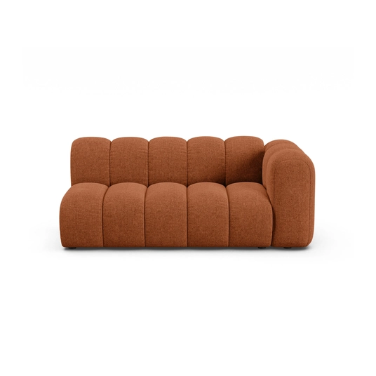 Right Modular Sofa, "Lupine", 3 Seats, 175x95x70, Brick