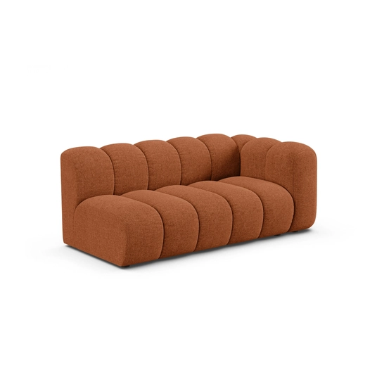 Right Modular Sofa, "Lupine", 3 Seats, 175x95x70, Brick