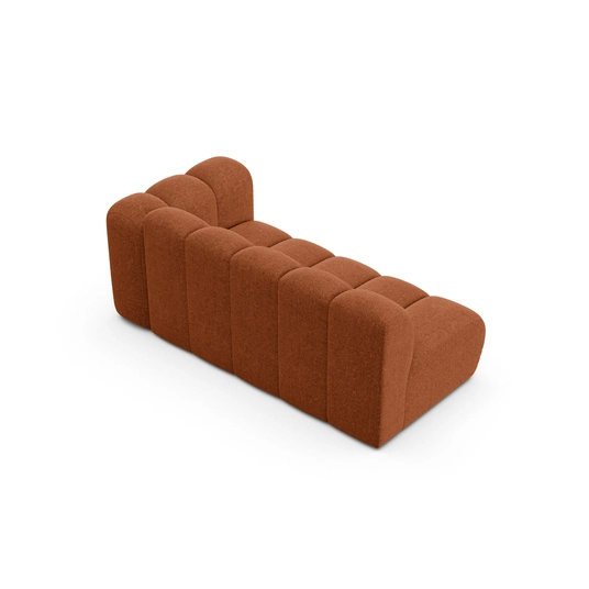 Right Modular Sofa, "Lupine", 3 Seats, 175x95x70, Brick