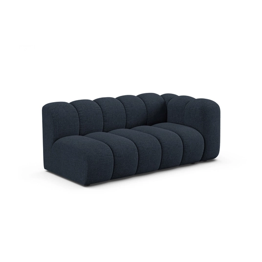 Right Modular Sofa, "Lupine", 3 Seats, 175x95x70, Navy Blue