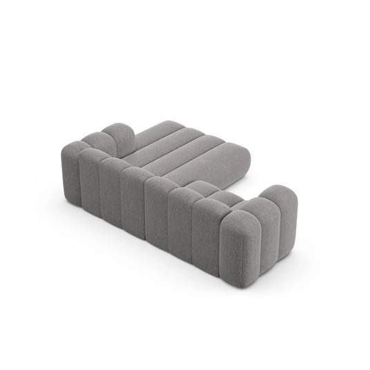 Modular Right Corner Sofa, "Lupine", 3 Seats, 230x177x70, Light Grey