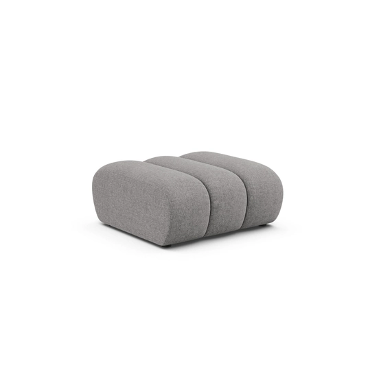 Pouf, "Lupine", 1 Seat, 92x95x43, Light Grey