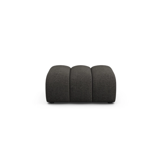 Pouf, "Lupine", 1 Seat, 92x95x43, Dark Grey