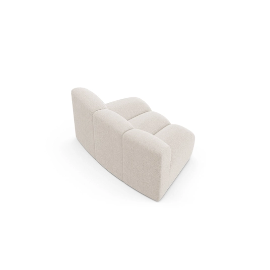 Modul Armless, "Lupine", 1 Seat, 154x95x70, Light Beige