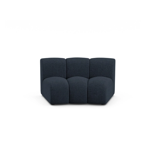 Modul Armless, "Lupine", 1 Seat, 154x95x70, Navy Blue