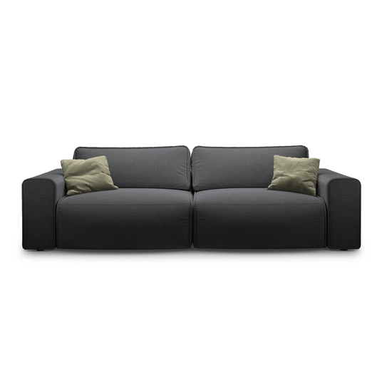 Sofa With Bed Function And Box, "Victor", 3 Seats, 246x100x83, Anthracite