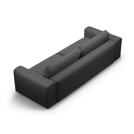 Sofa With Bed Function And Box, "Victor", 3 Seats, 246x100x83, Anthracite