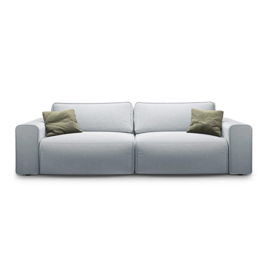 Sofa With Bed Function And Box, "Victor", 3 Seats, 246x100x83, Light Grey