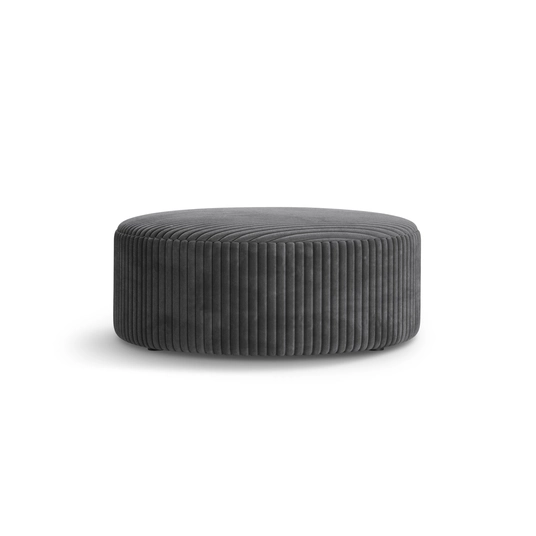 Pouf, "Dia", 1 Seat, 90x90x35, Grey