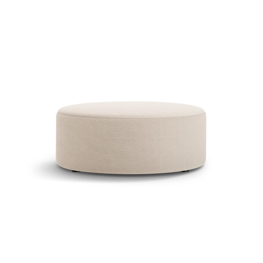 "Boucle Pouf", Dia, 1. koht, 90x90x35, beež