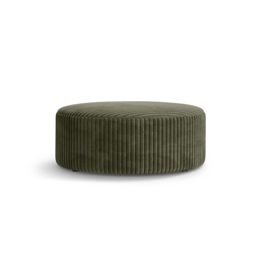 Pouf, "Dia", 1 Seat, 90x90x35, Moss Green