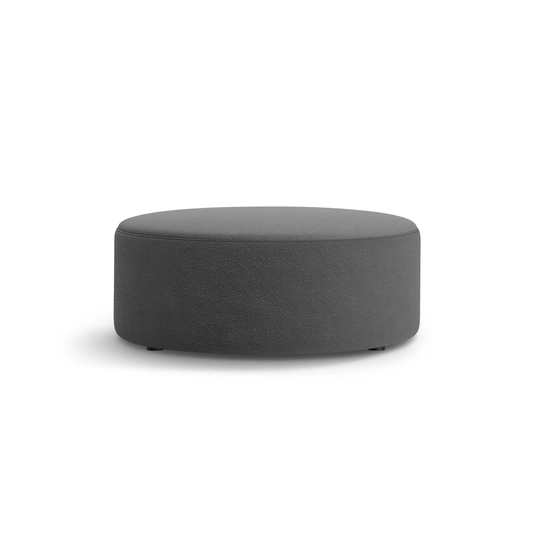 "Boucle Pouf", Dia, 1. koht, 90x90x35, tumehall.