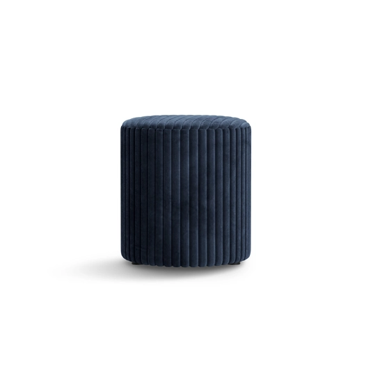 Pouf, "Dia", 1 Seat, 40x40x45, Navy Blue