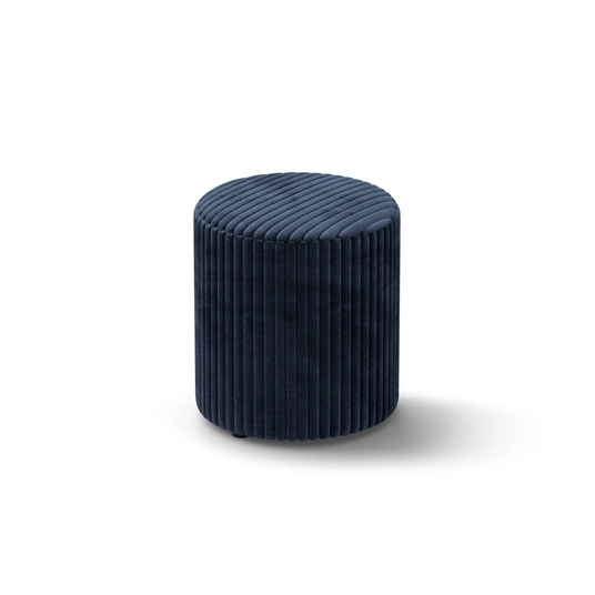 Pouf, "Dia", 1 Seat, 40x40x45, Navy Blue