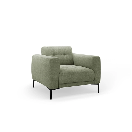 Armchair, "Bemy", 1 Seat, 85x85x86, Dark Olive Green