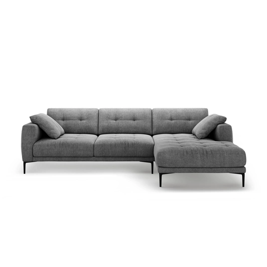 Right Corner Sofa, "Bemy", 3 Seats, 295x174x86, Grey