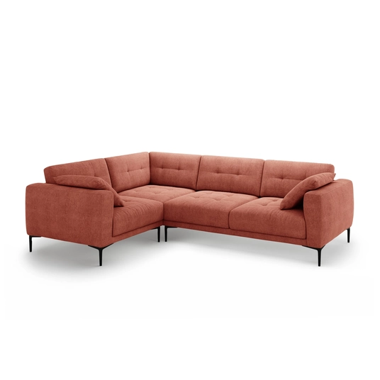 Left Corner Sofa, "Bemy", 4 Seats, 290x200x86, Coral