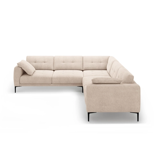 Symmetrical Corner Sofa, "Bemy", 5 Seats, 290x290x86, Sand