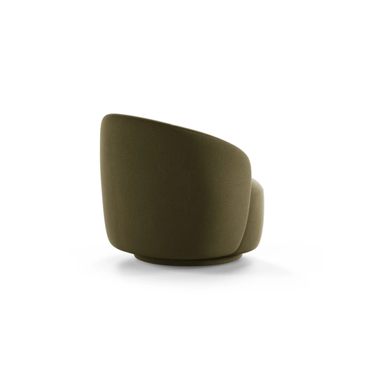 Swivel Armchair, "Letizia", 1 Seat, 86x83x76.5, Green