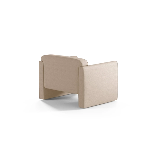 Armchair, "Abby", 1 Seat, 90x80x69, Sand