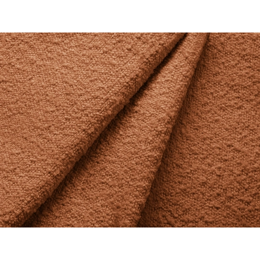 Boucle Armchair, "Iga", 1 Seat, 95.5x87x80, Terracotta
