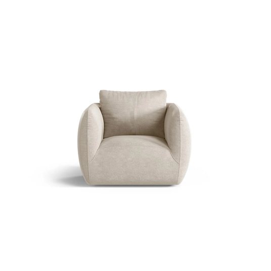 Armchair, "Iga", 1 Seat, 95.5x87x80, Light Beige